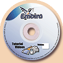 CDs with Embird audio-video tutorials