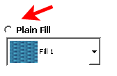 Parameters window - set plain fill instead of auto-column