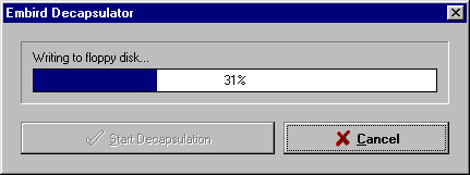 Embird Tutorial - Decapsulation of Floppy Disk