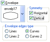 Envelope settings