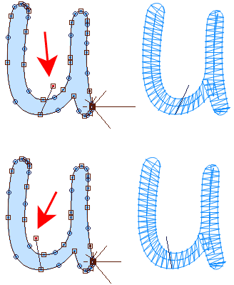 Embird Studio - Direction Lines in Auto Column