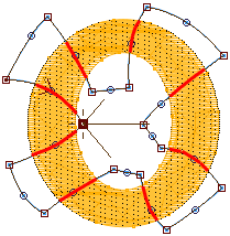 Embird Studio - Use of the Mask to Split Vector Objects