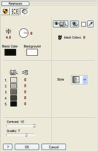 Sfumato Stitch - parameters