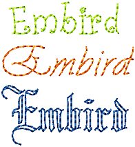 Embird Studio - Interactive Lettering - Text Tools