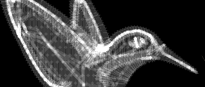 X-ray view of design to detect high density areas