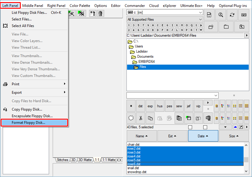 tools for formating floppy disks for classic pcs