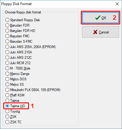 formatting floppy disk