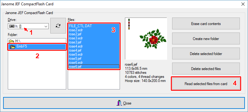 Download Janome Jef Compactflash Card Reading Files SVG Cut Files