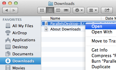 using parallels access pc