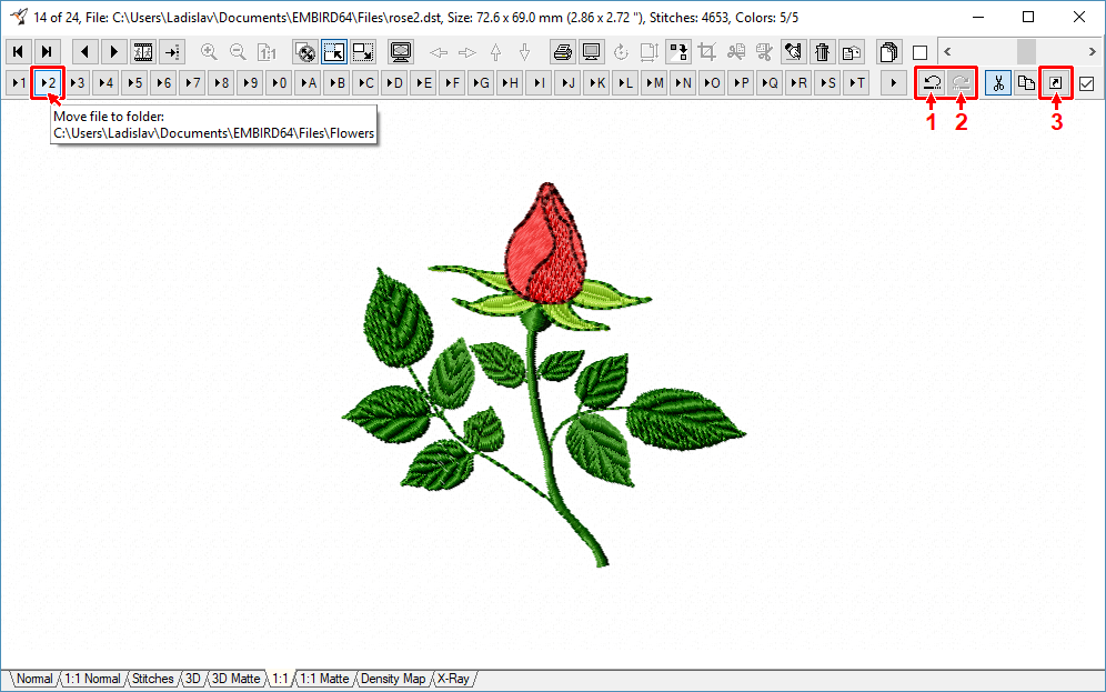Move design to "Flowers" folder