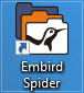 Launch Embird Spider Application
