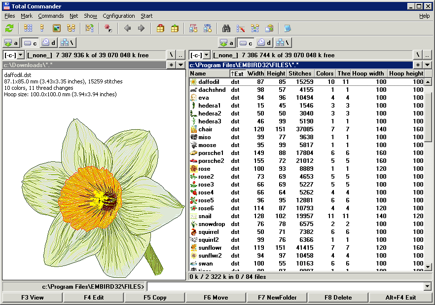 Embird Tutorial - Embird Quick Viewer