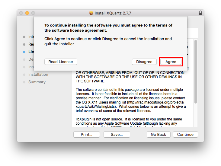 install xquartz on mac